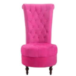Pink Hi Back Chair