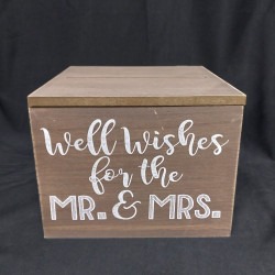 Well Wishes for the Mr. and Mrs. Box