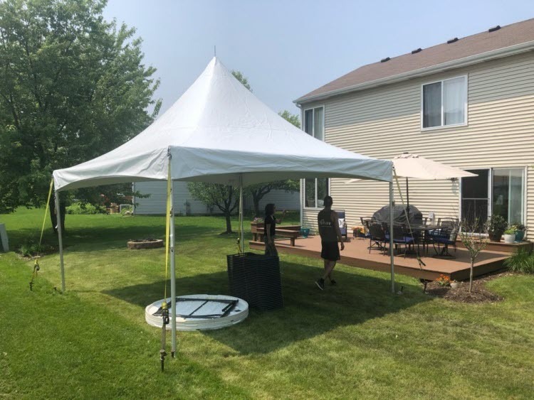 15 ft Wide Frame Tent Selection