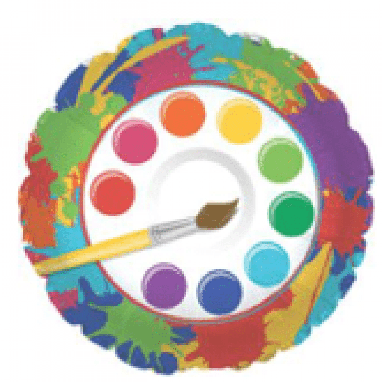 Art Party Paint Palette - 17 inch