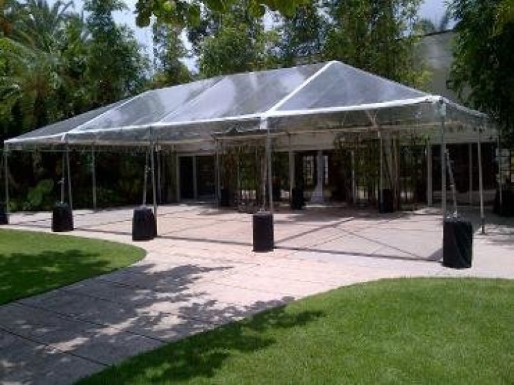 Clear Top Frame Tents