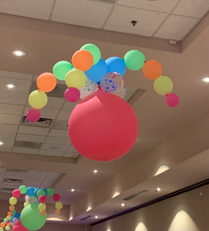 Balloon Decor - Ceiling