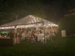 20x40 Clear Top Frame Tent