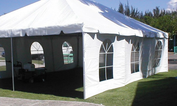 10 ft Windowed Tent Sidewall