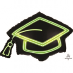Neon Grad Cap - 31 inch