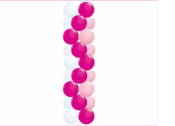 5 Ft Classic Column Zig Zag 3 Colors