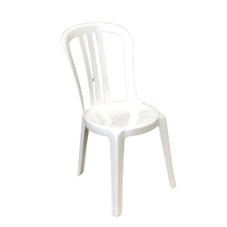 Bistro Chair Miami White Outdoor