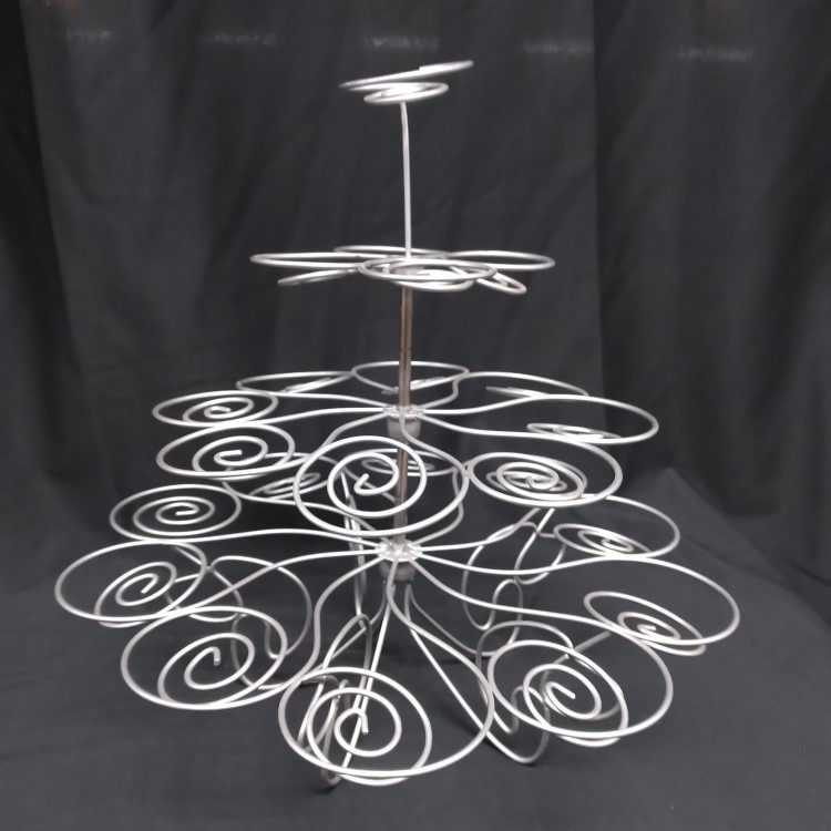 Swirl Dessert Stand