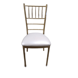 Chiavari Chair Metallic Gold - Metal Frame