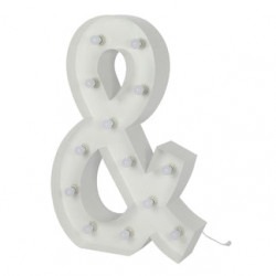 & Symbol Lighted Marquee