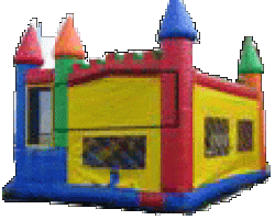Castle Theme Slide & Bounce (W B-ball)