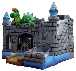 Dragon Castle Slide, Obstacle & Bounce Combo