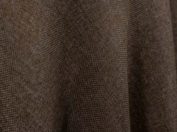 90 in x 156 in Skirtless Banquet Faux Burlap Linen