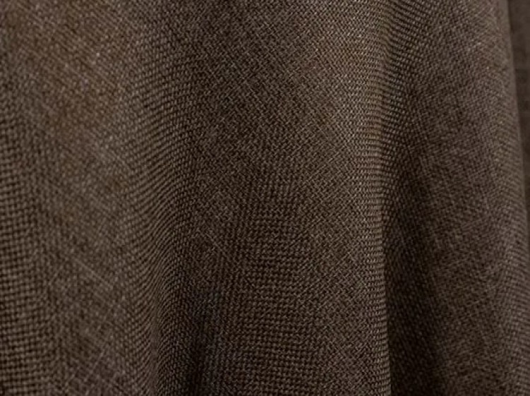 90 in x 156 in Skirtless Banquet Faux Burlap Linen