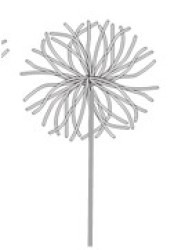 Balloon Party Pole - Large Fireworks