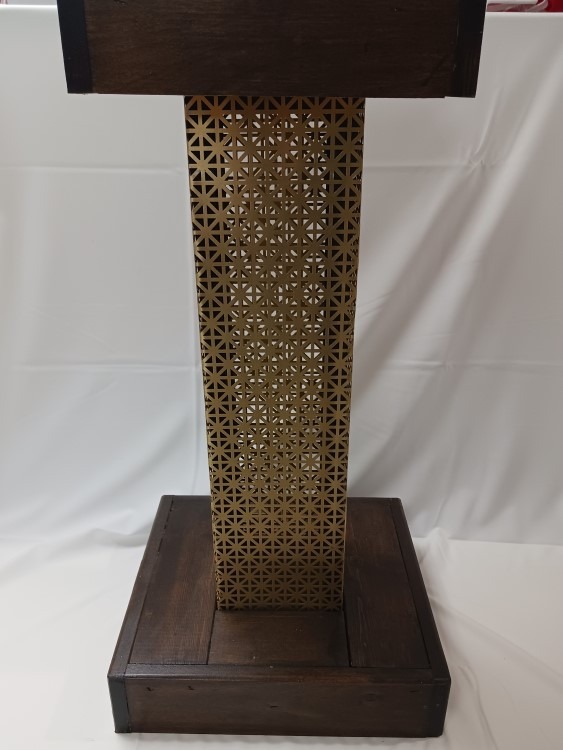 Gold & Brown Column