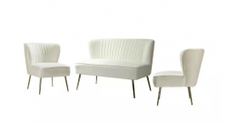 Ivory Sofa Set