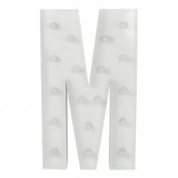 M Letter Lighted Marquee