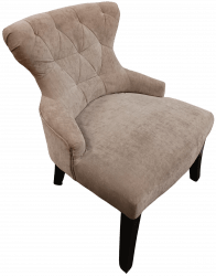Mushroom Padded Side Chair