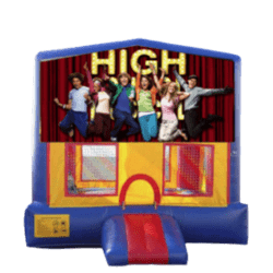 Rock N Roll High School Musical Bounce House