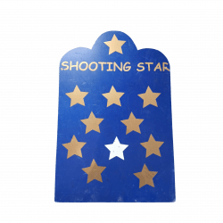 Shooting Star Dart Board