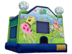 Spongebob Deluxe Bounce House