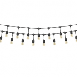 bistro20lighting20black 1714241698 Black Bistro Full Lighting for 10x10 Tent