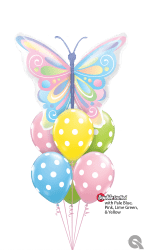Flutter on Butterfly Bouquet