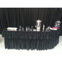 Skirted black Bar - Shaped Bar