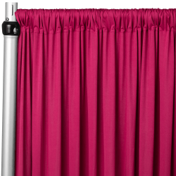 Standard 14 ft Fuchsia Curtain