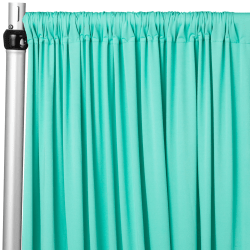 Standard 14 ft Turquoise Curtain
