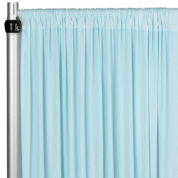 Standard 16 ft Baby Blue Curtain