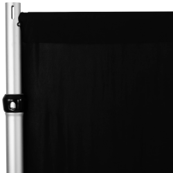 Spandex 4 way Stretch Drape Curtain Black 1764105380 Standard 16 ft Black Curtain