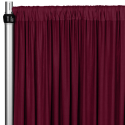 Standard 16 ft Burgundy Curtain