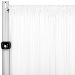 Standard 14 ft White Curtain