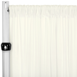 Standard 10 ft Ivory Curtain