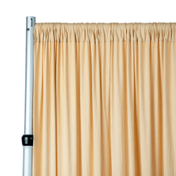 Standard 12 ft Champagne Curtain