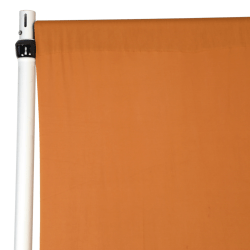 spandex stretch drape curtain terracotta 1764028664 Standard 12 ft Terracotta Curtain
