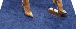 Navy Carpet - 3x10